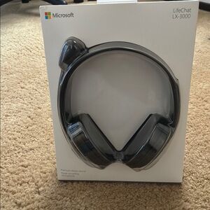 Microsoft LifeChat LX-3000 Black Headset